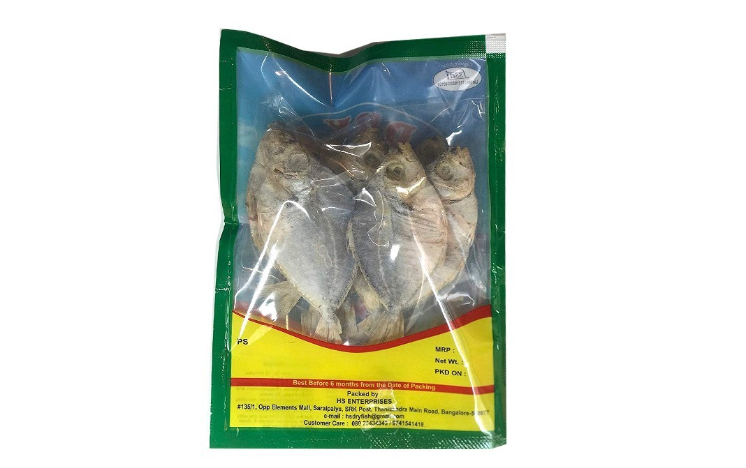 H.S.Dry Fish Dry Silver Belly (Mullan)    Pack  100 grams
